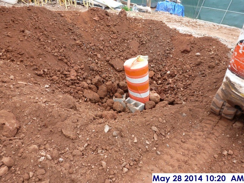 Backfilled M7 Footing Facing East (800x600)